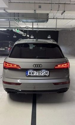 Audi Q5 cena 193000 przebieg: 77000, rok produkcji 2021 z Warszawa małe 191